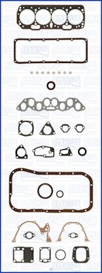 WILMINK GROUP Tihendite täiskomplekt, Mootor WG1164145